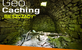 GeoCaching Bieszczady na terenie wysiedlonej wsi, źródło Internet