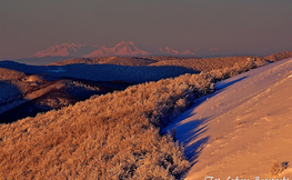 Tatry z Bieszczad o wschodzie słońca, Fot. Łukasz Barzowski