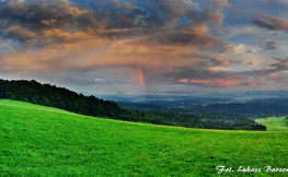 Widok z szybowiska w Bezmiechowej, Fot. Łukasz Barzowski