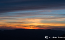 Na horyzoncie widziane Tatry z Połoniny Wetlińskiej, Fot. Łukasz Barzowski