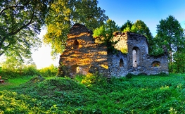 Ruiny cerkwi w Berezce, Fot. Łukasz Barzowski