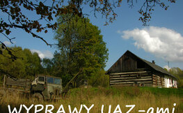 WYPRAWY UAZ-em Bieszczady - po pracy w lesie do domu